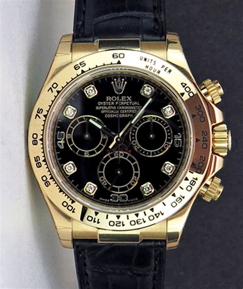 rolex daytona gold leather band|Rolex daytona with rubber band.